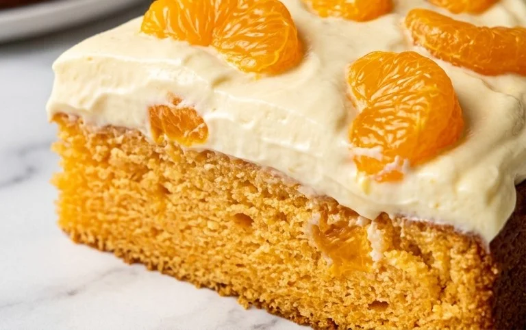Fantakuchen mit Schmand – cremig lecker mit Mandarinen