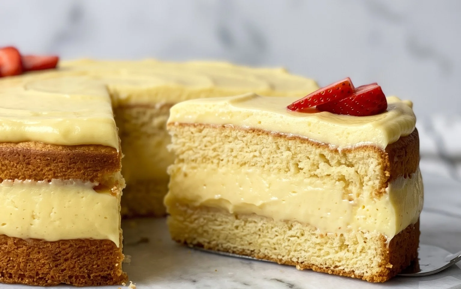 Vanillepudding-Kuchen: Wohlfühl-Rezept fürs Wochenende